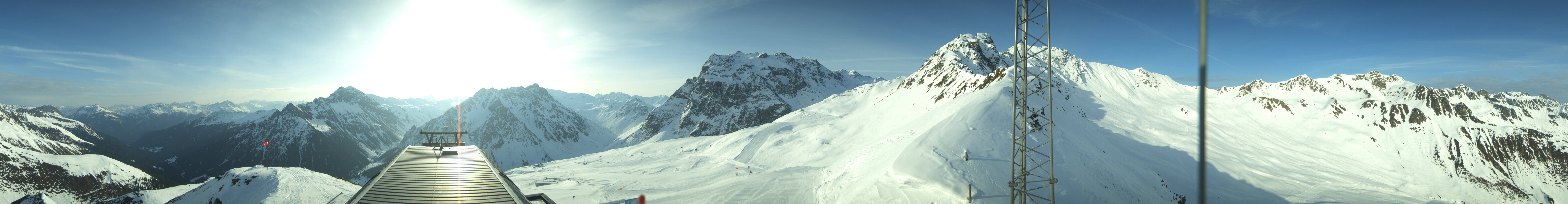 Archiv Foto Webcam Panorama Gargellen (Monafon)