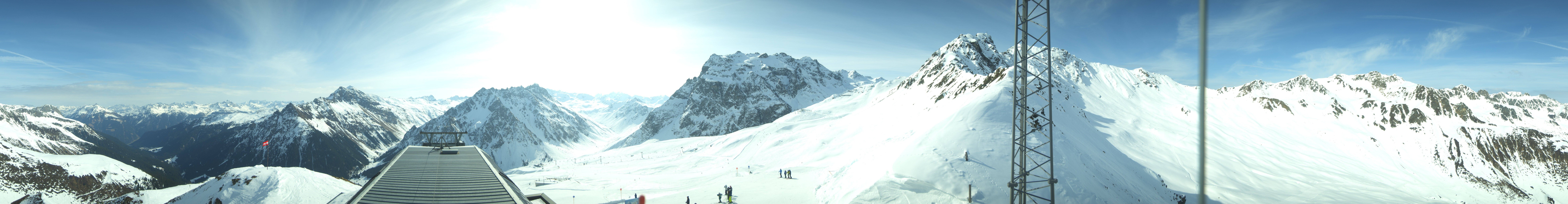 Archiv Foto Webcam Panorama Gargellen (Monafon)