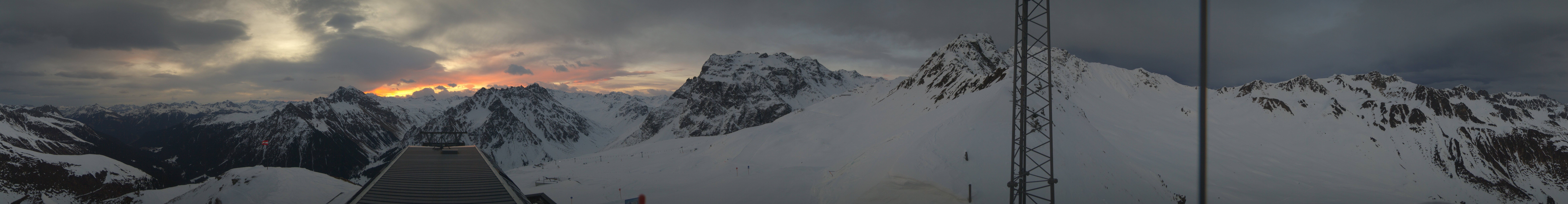 Archiv Foto Webcam Panorama Gargellen (Monafon)