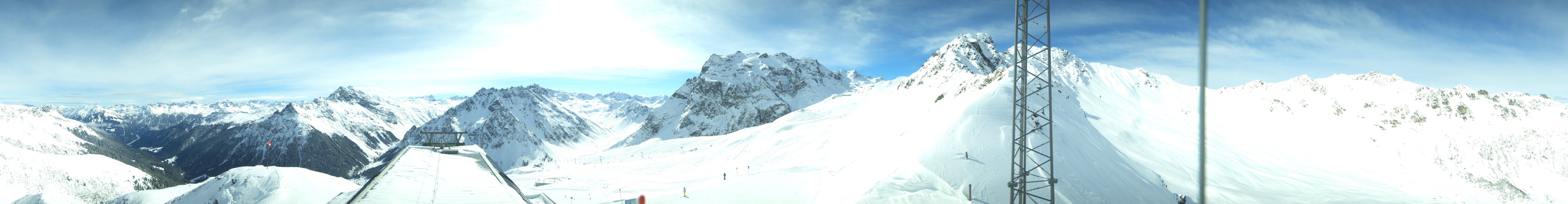 Archiv Foto Webcam Panorama Gargellen (Monafon)