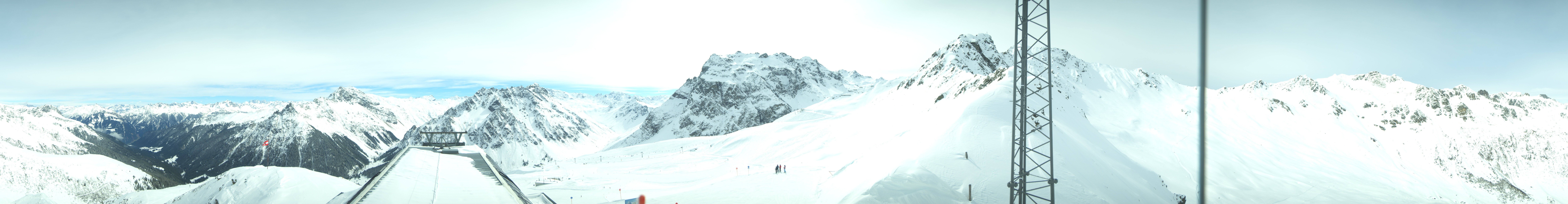 Archiv Foto Webcam Panorama Gargellen (Monafon)