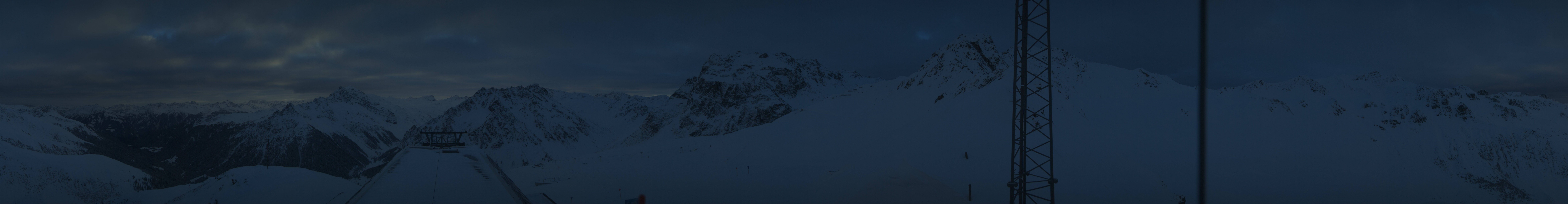 Archiv Foto Webcam Panorama Gargellen (Monafon)