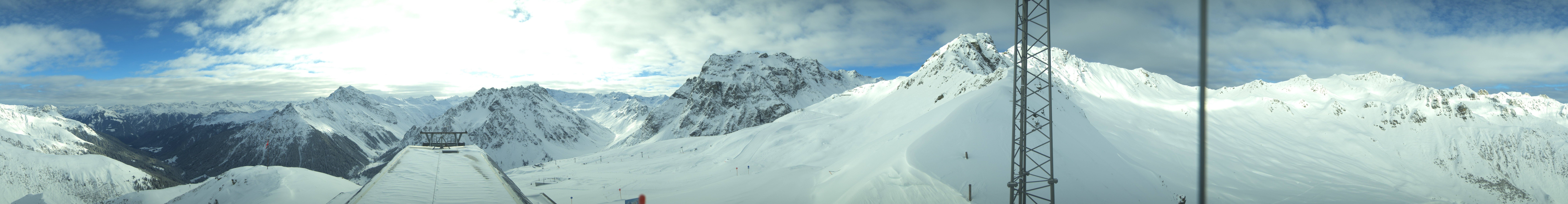 Archiv Foto Webcam Panorama Gargellen (Monafon)