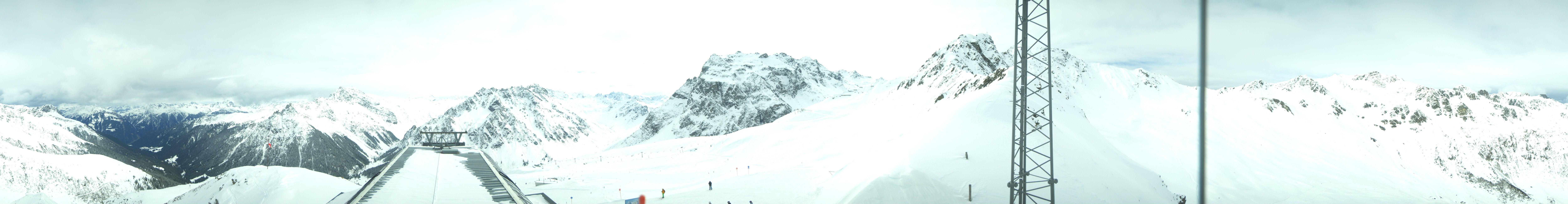 Archiv Foto Webcam Panorama Gargellen (Monafon)