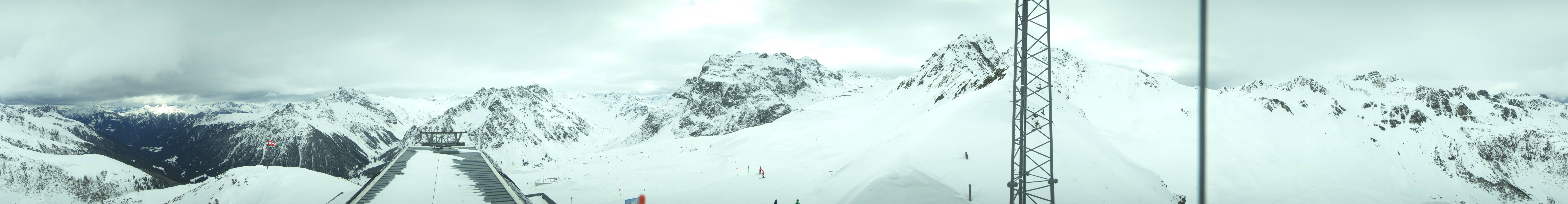 Archiv Foto Webcam Panorama Gargellen (Monafon)