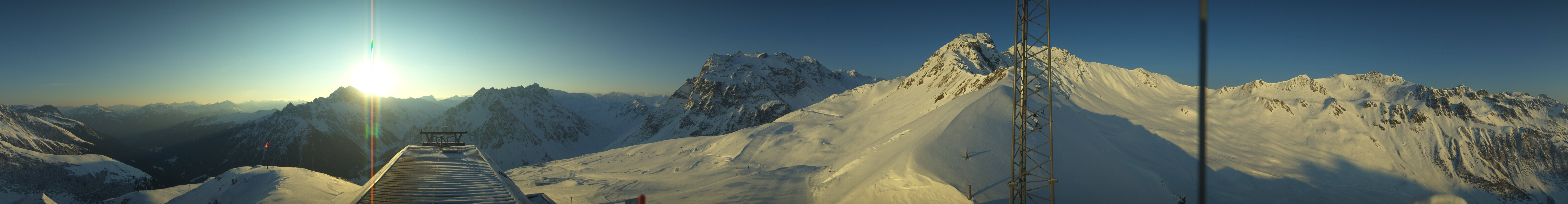 Archiv Foto Webcam Panorama Gargellen (Monafon)