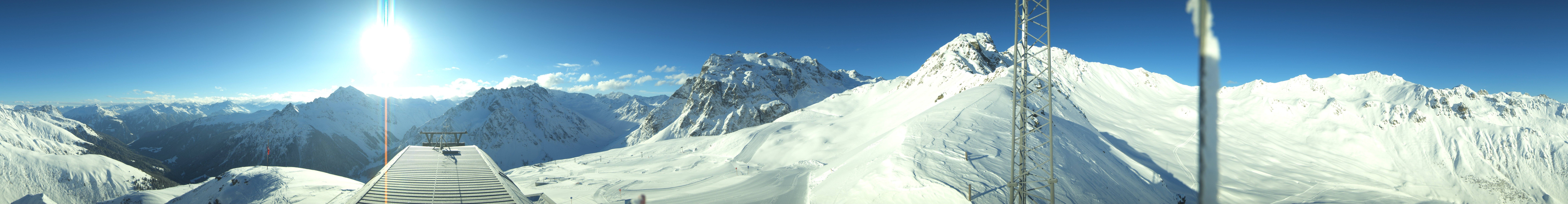 Archiv Foto Webcam Panorama Gargellen (Monafon)