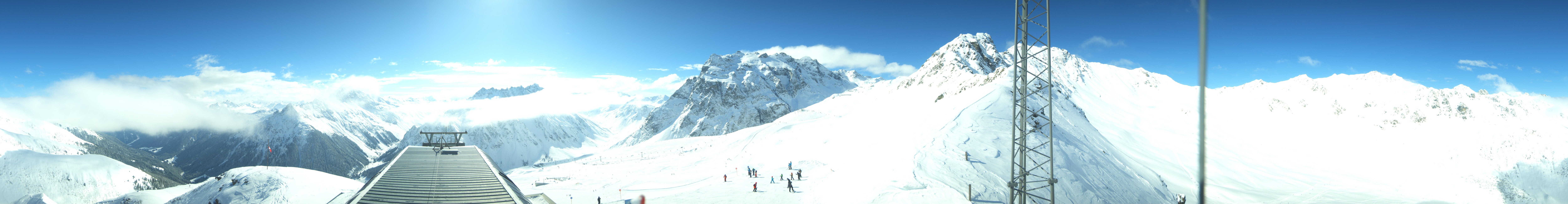 Archiv Foto Webcam Panorama Gargellen (Monafon)