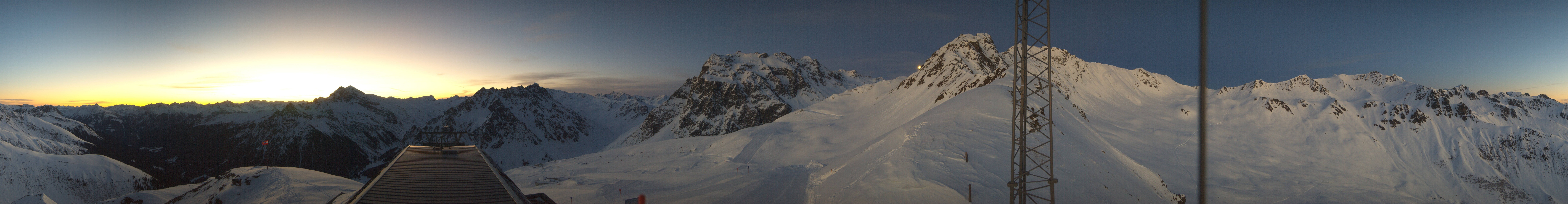 Archived image Webcam Gargellen Panorma view