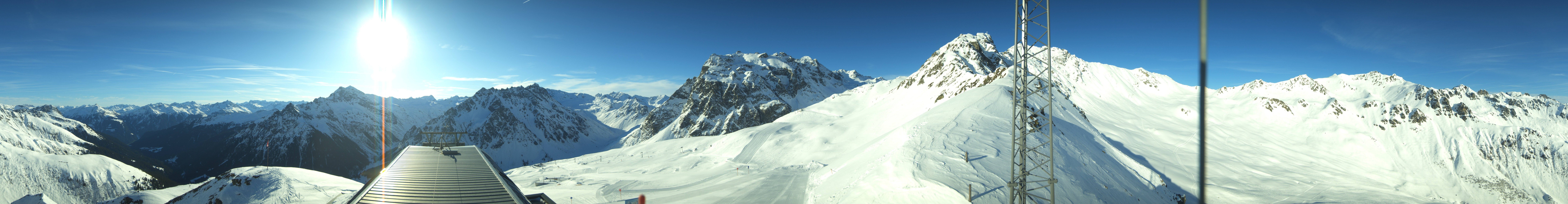 Archived image Webcam Gargellen Panorma view