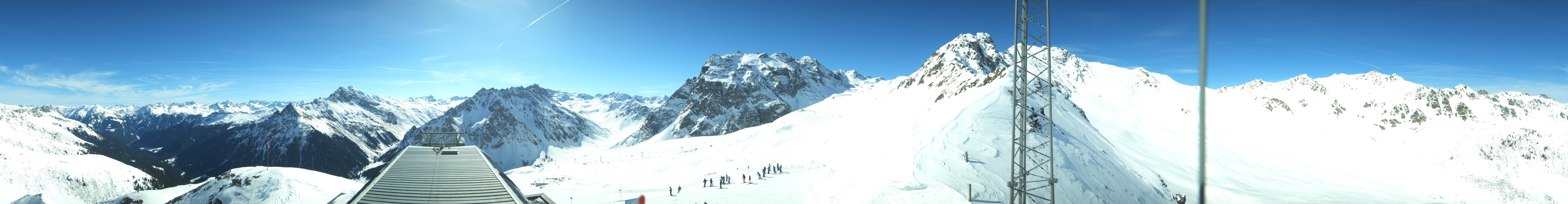 Archived image Webcam Gargellen Panorma view