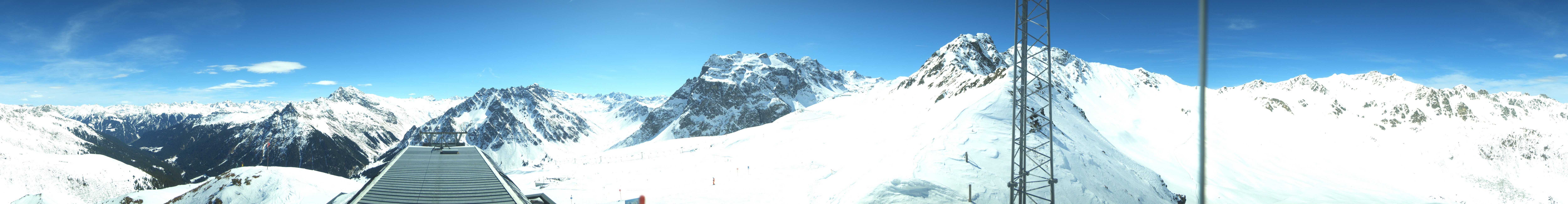 Archived image Webcam Gargellen Panorma view