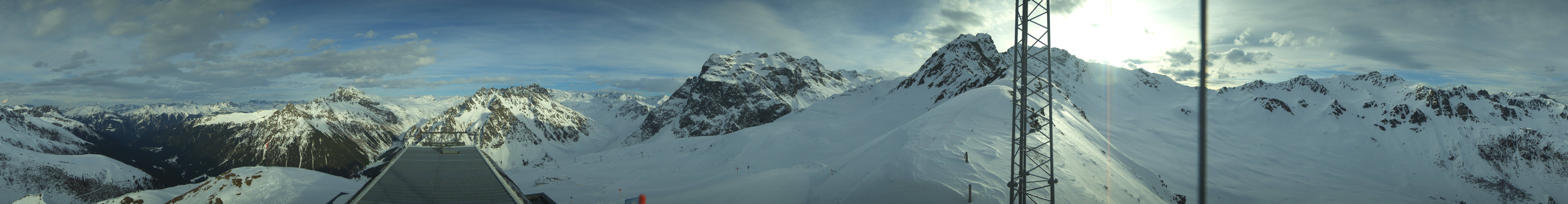 Archived image Webcam Gargellen Panorma view