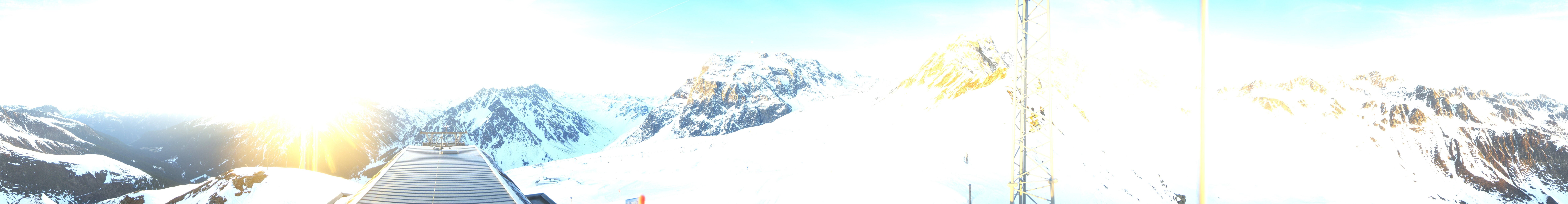 Archiv Foto Webcam Panorama Gargellen (Monafon)