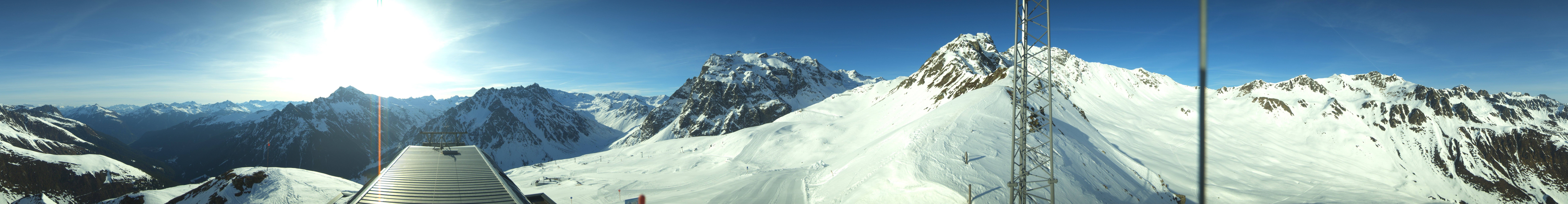 Archiv Foto Webcam Panorama Gargellen (Monafon)