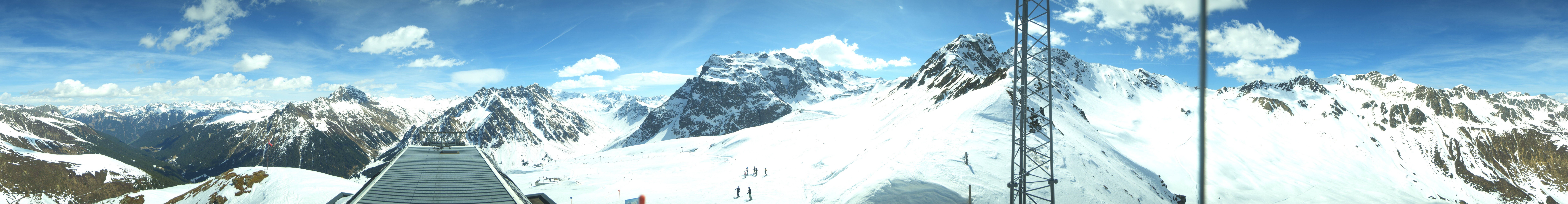 Archiv Foto Webcam Panorama Gargellen (Monafon)