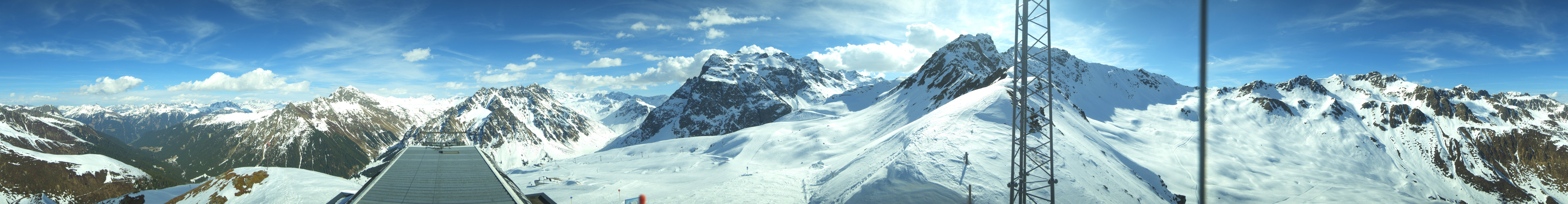 Archived image Webcam Gargellen Panorma view