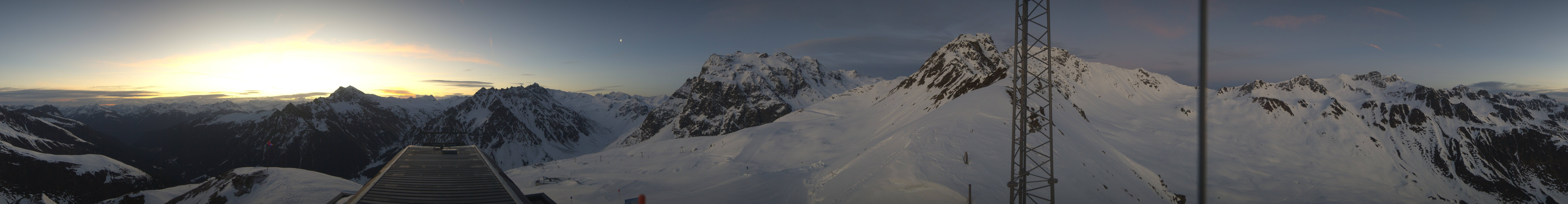 Archiv Foto Webcam Panorama Gargellen (Monafon)