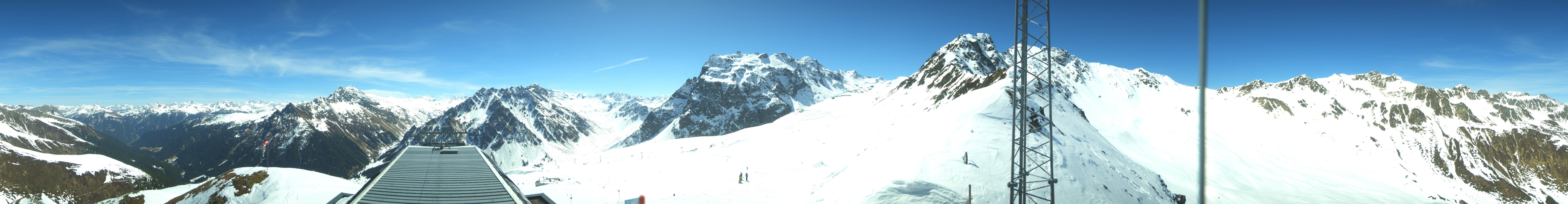 Archiv Foto Webcam Panorama Gargellen (Monafon)