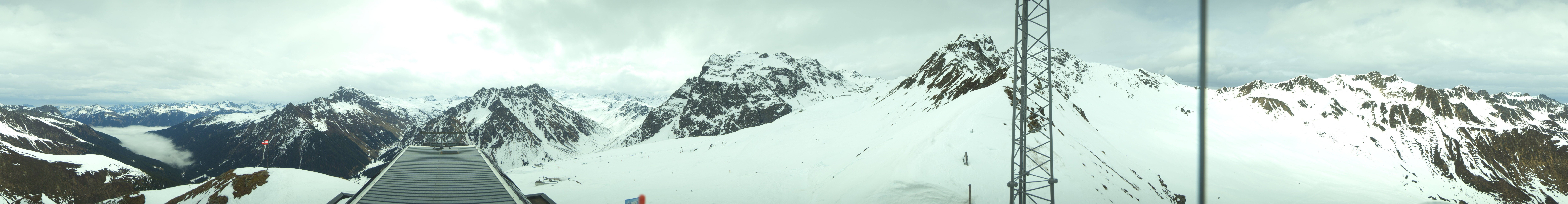 Archiv Foto Webcam Panorama Gargellen (Monafon)