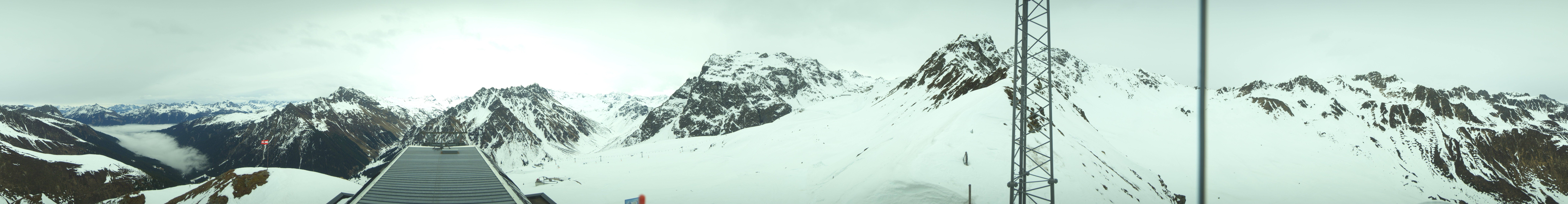 Archiv Foto Webcam Panorama Gargellen (Monafon)