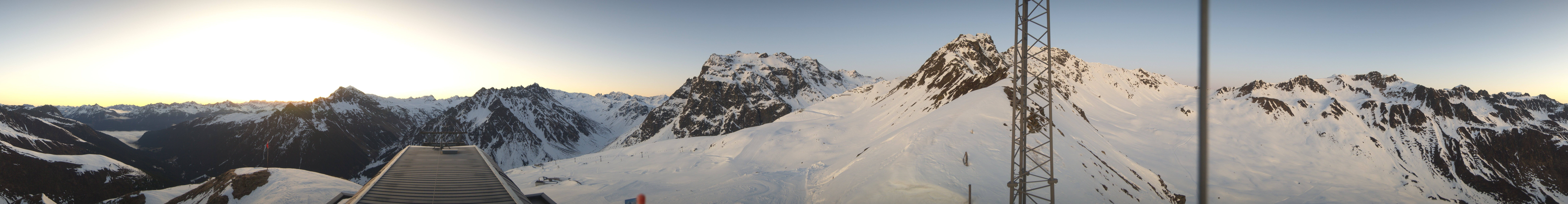 Archiv Foto Webcam Panorama Gargellen (Monafon)