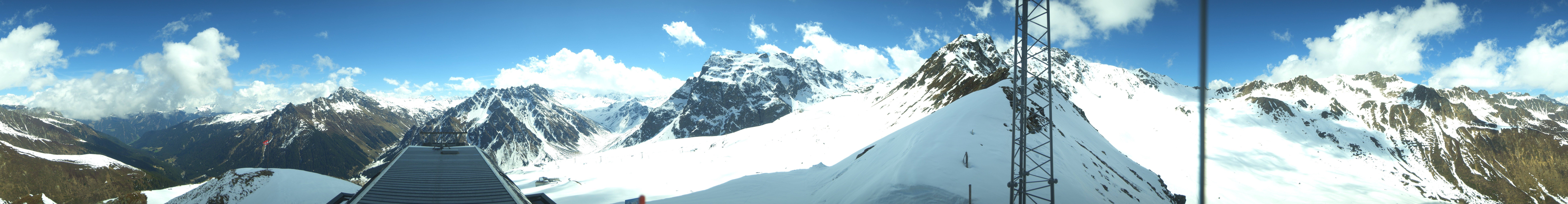 Archiv Foto Webcam Panorama Gargellen (Monafon)