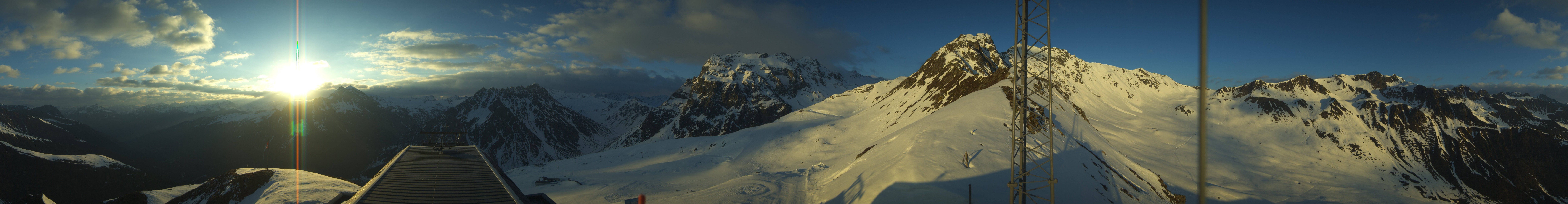 Archiv Foto Webcam Panorama Gargellen (Monafon)