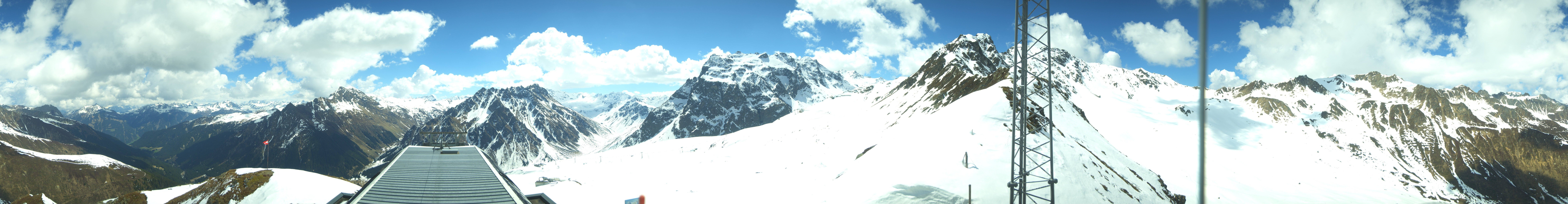 Archiv Foto Webcam Panorama Gargellen (Monafon)