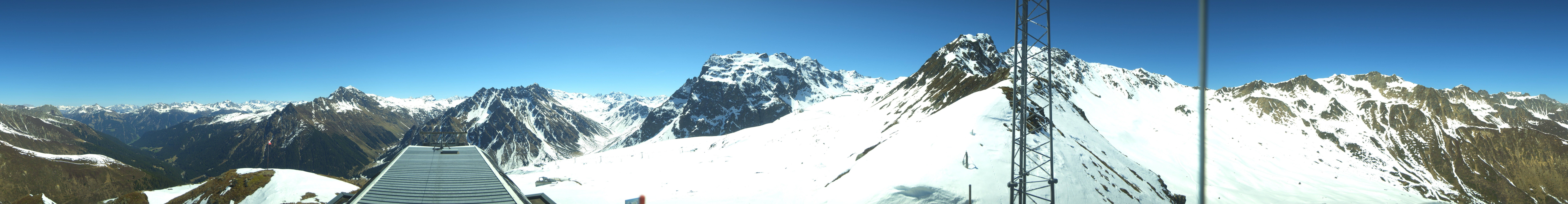 Archiv Foto Webcam Panorama Gargellen (Monafon)