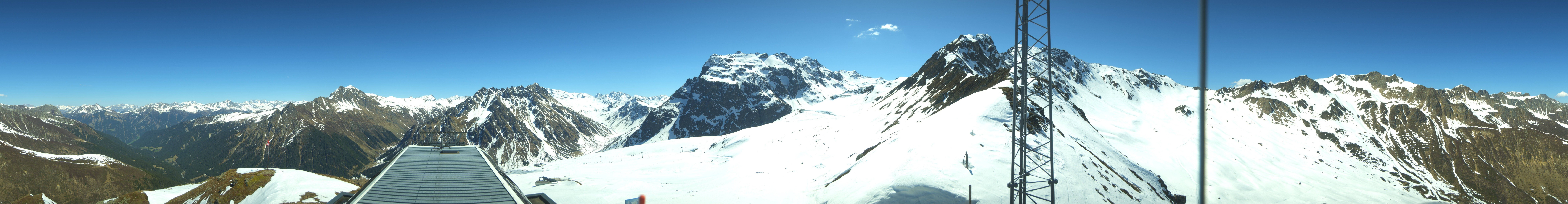 Archiv Foto Webcam Panorama Gargellen (Monafon)