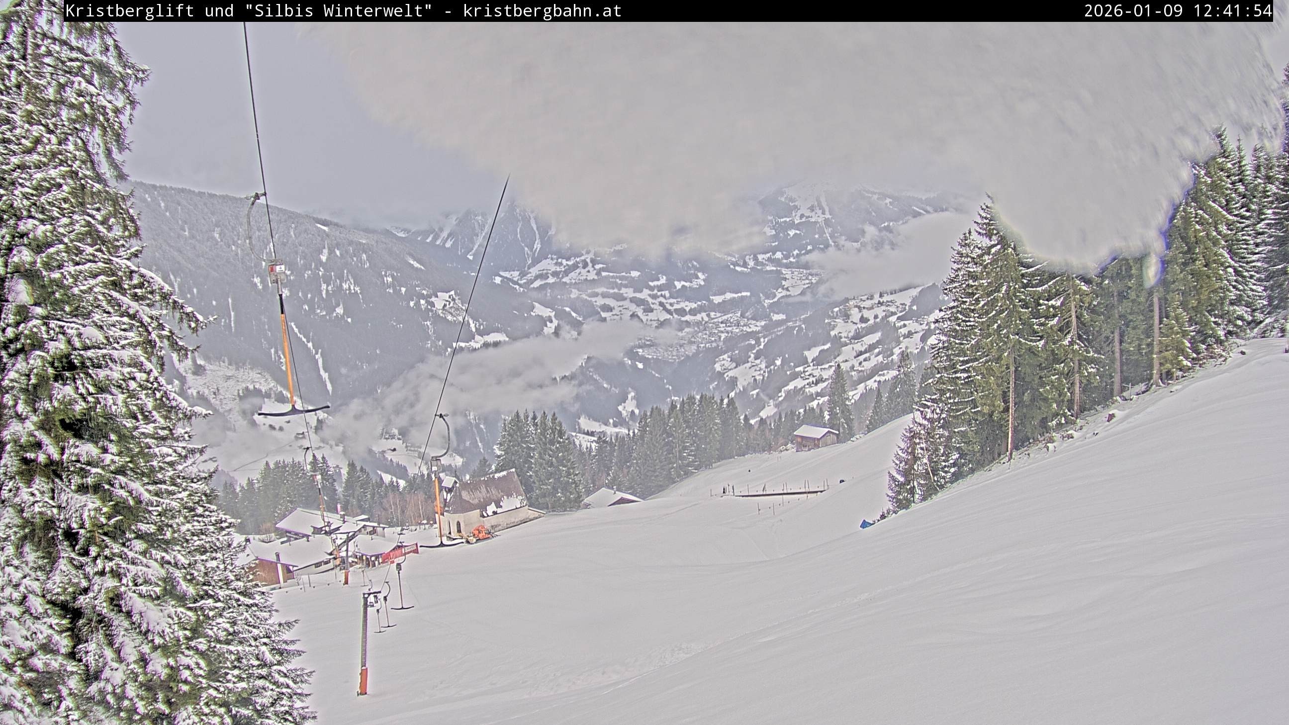 Archiv Foto Webcam Kristberg - Silbertal, St. Agatha Kirche