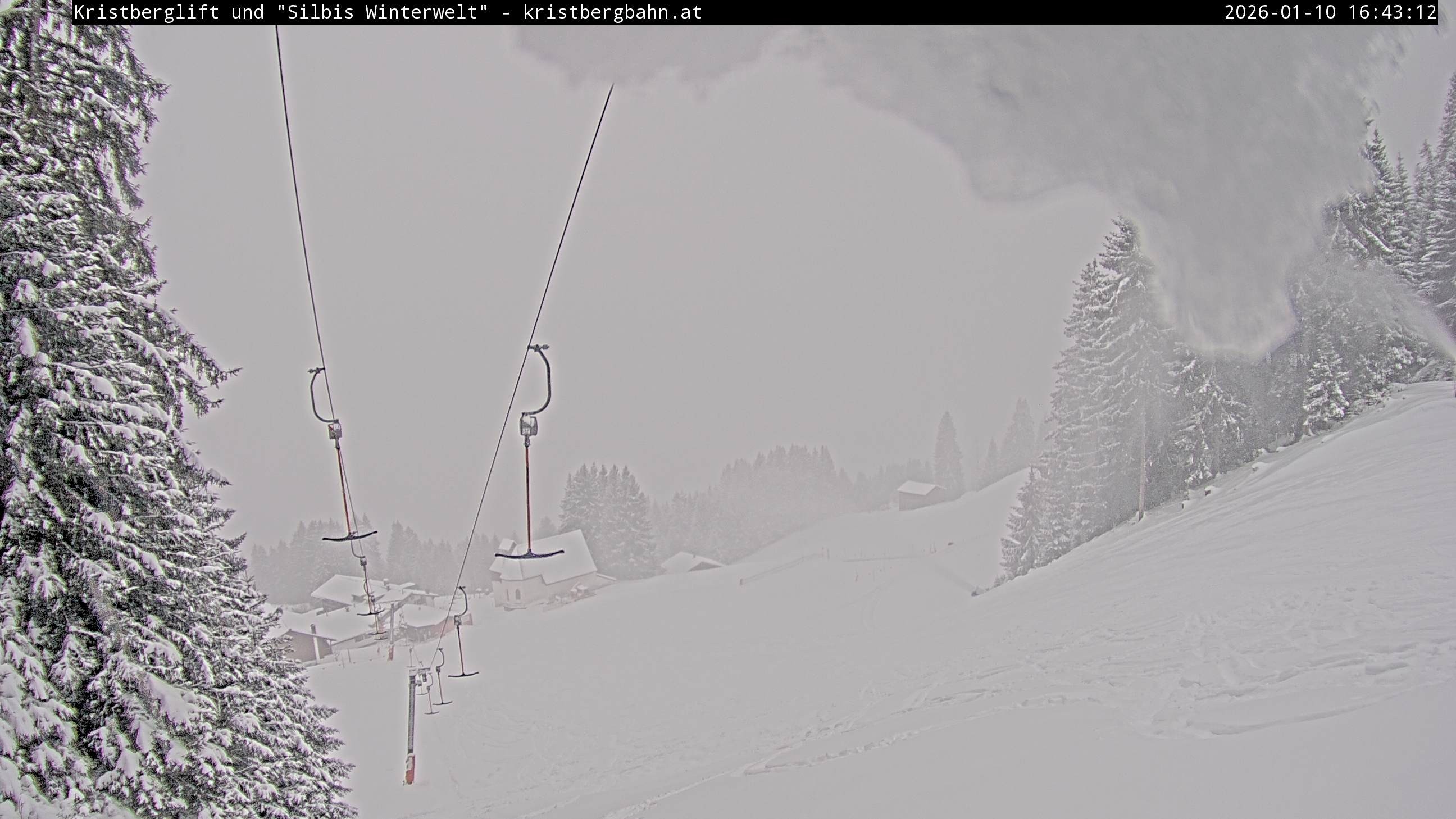 Archiv Foto Webcam Kristberg - Silbertal, St. Agatha Kirche