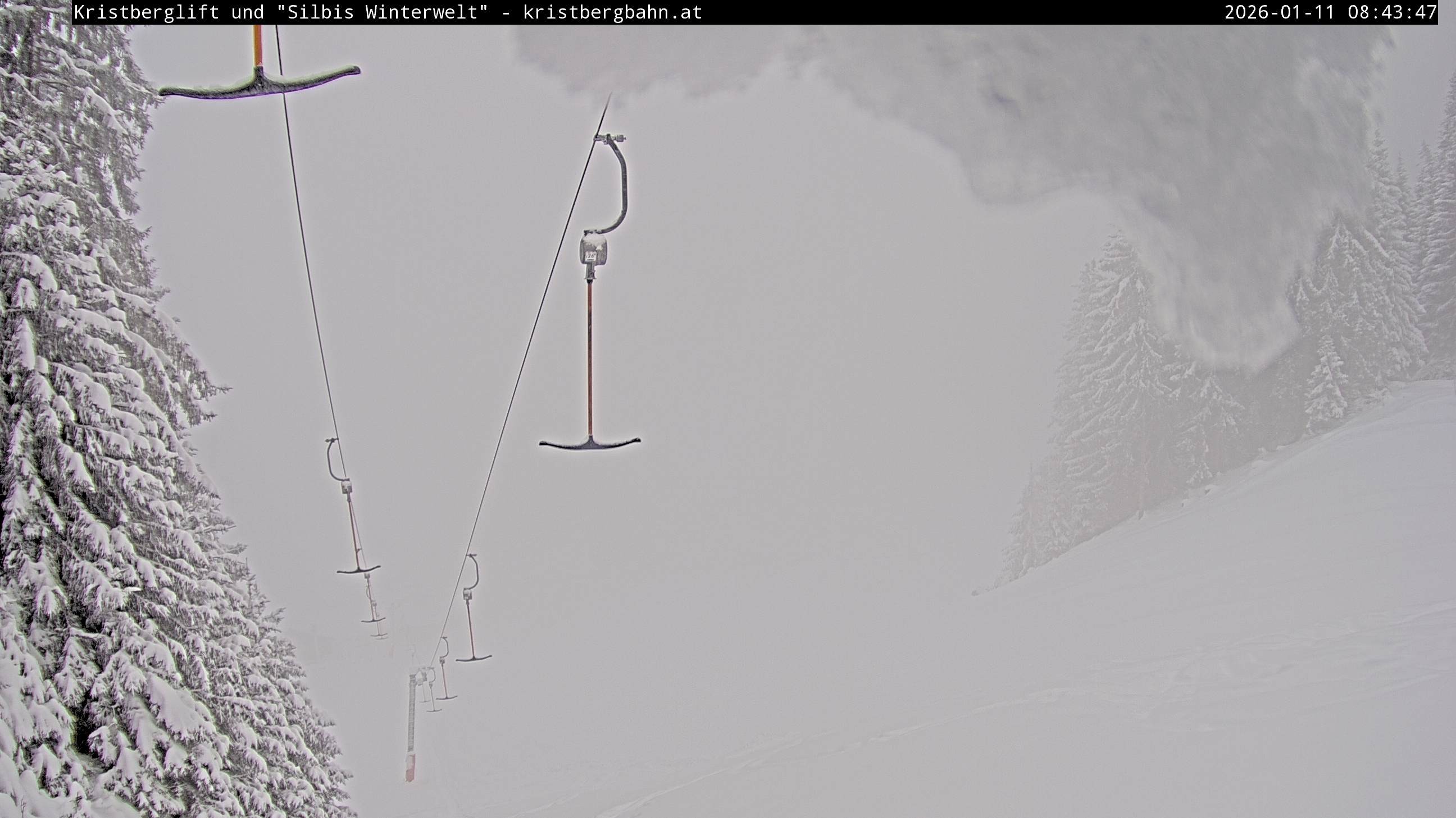 Archiv Foto Webcam Kristberg - Silbertal, St. Agatha Kirche