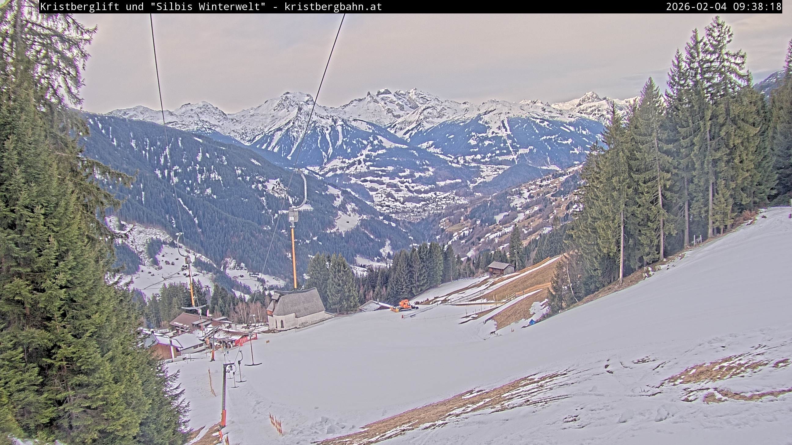 Archiv Foto Webcam Kristberg - Silbertal, St. Agatha Kirche