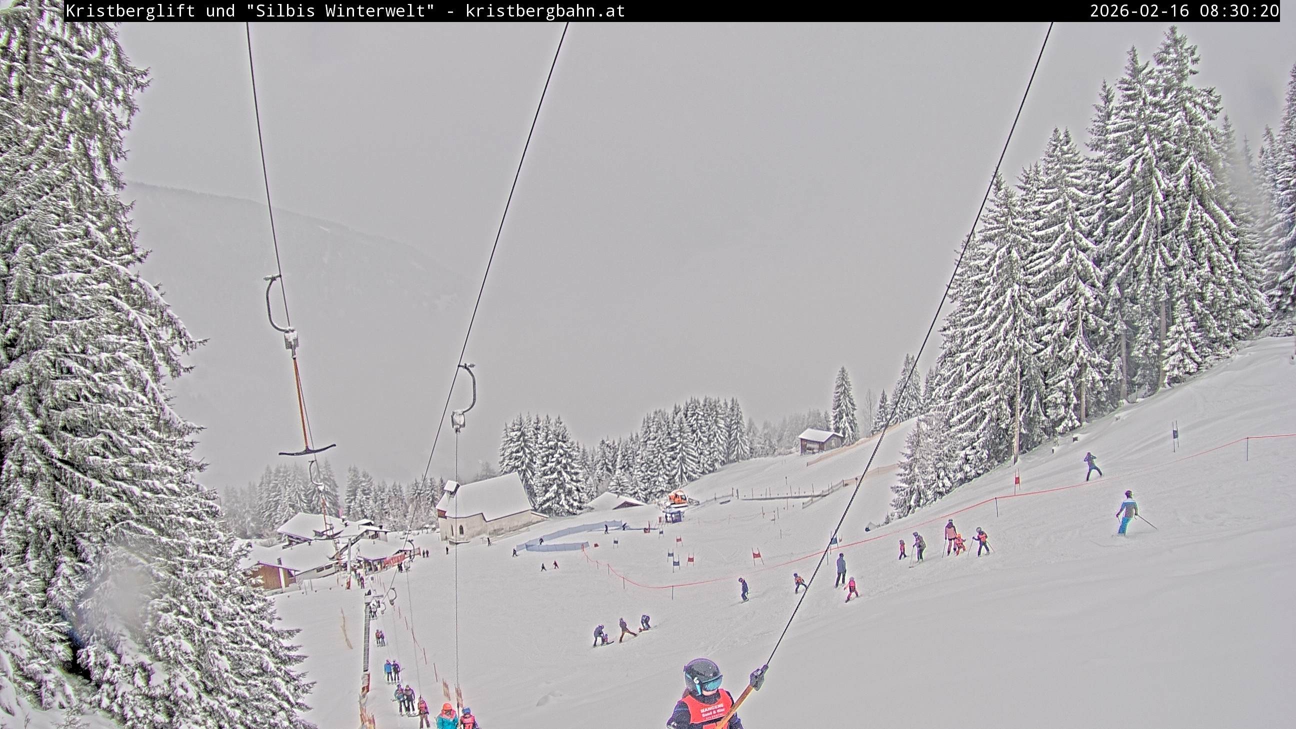 Archiv Foto Webcam Kristberg - Silbertal, St. Agatha Kirche