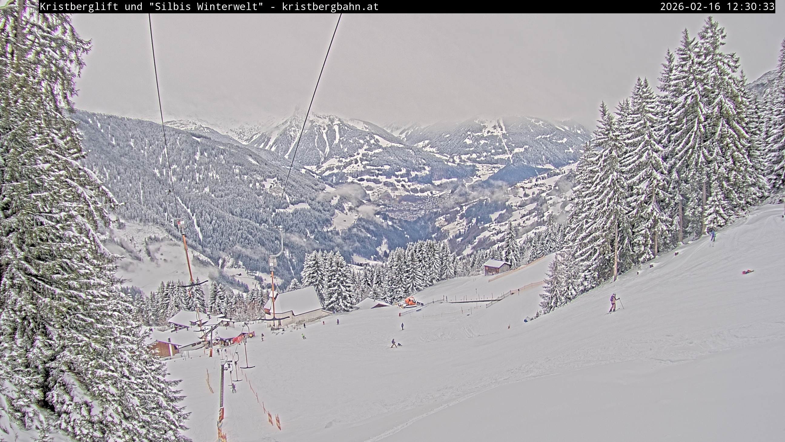 Archiv Foto Webcam Kristberg - Silbertal, St. Agatha Kirche