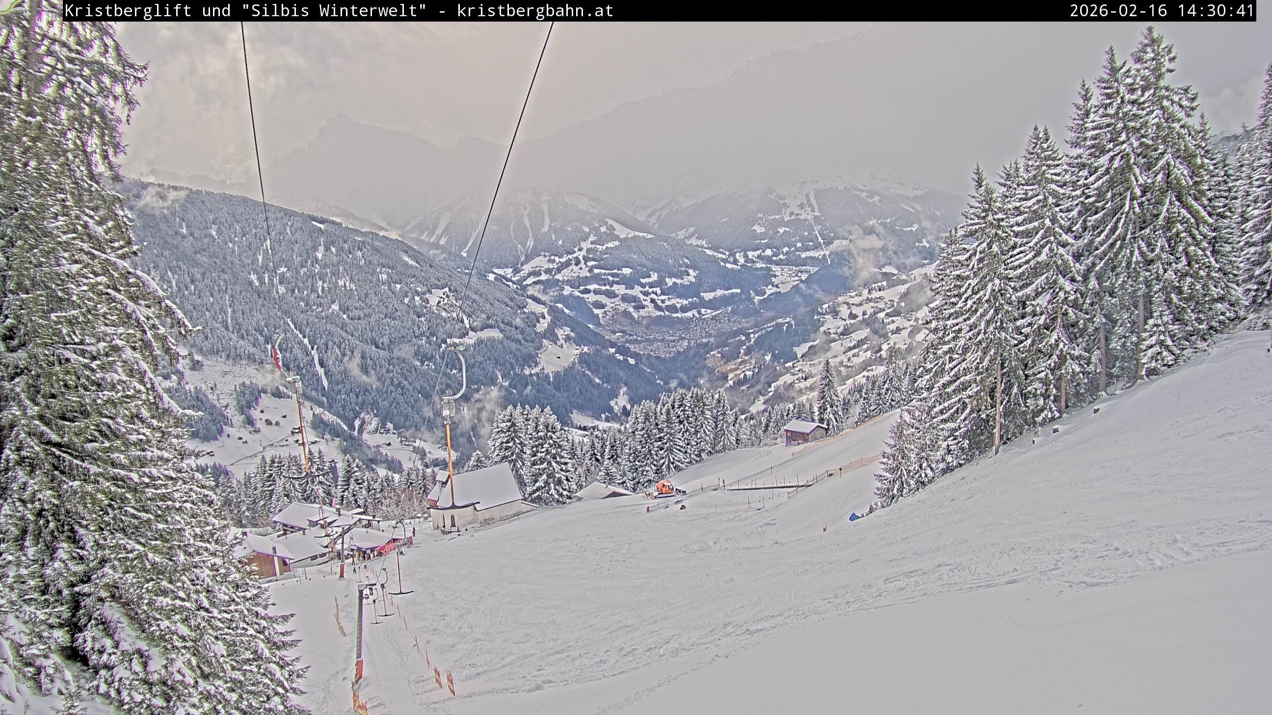 Archiv Foto Webcam Kristberg - Silbertal, St. Agatha Kirche