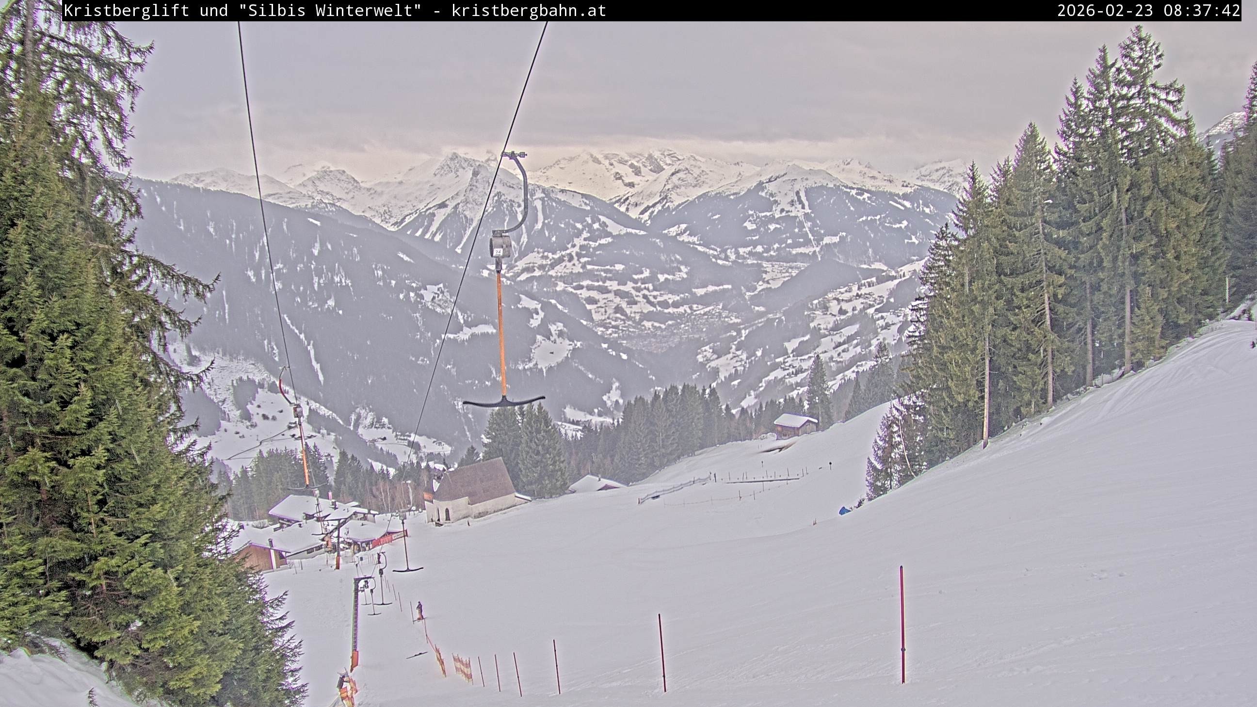 Archiv Foto Webcam Kristberg - Silbertal, St. Agatha Kirche