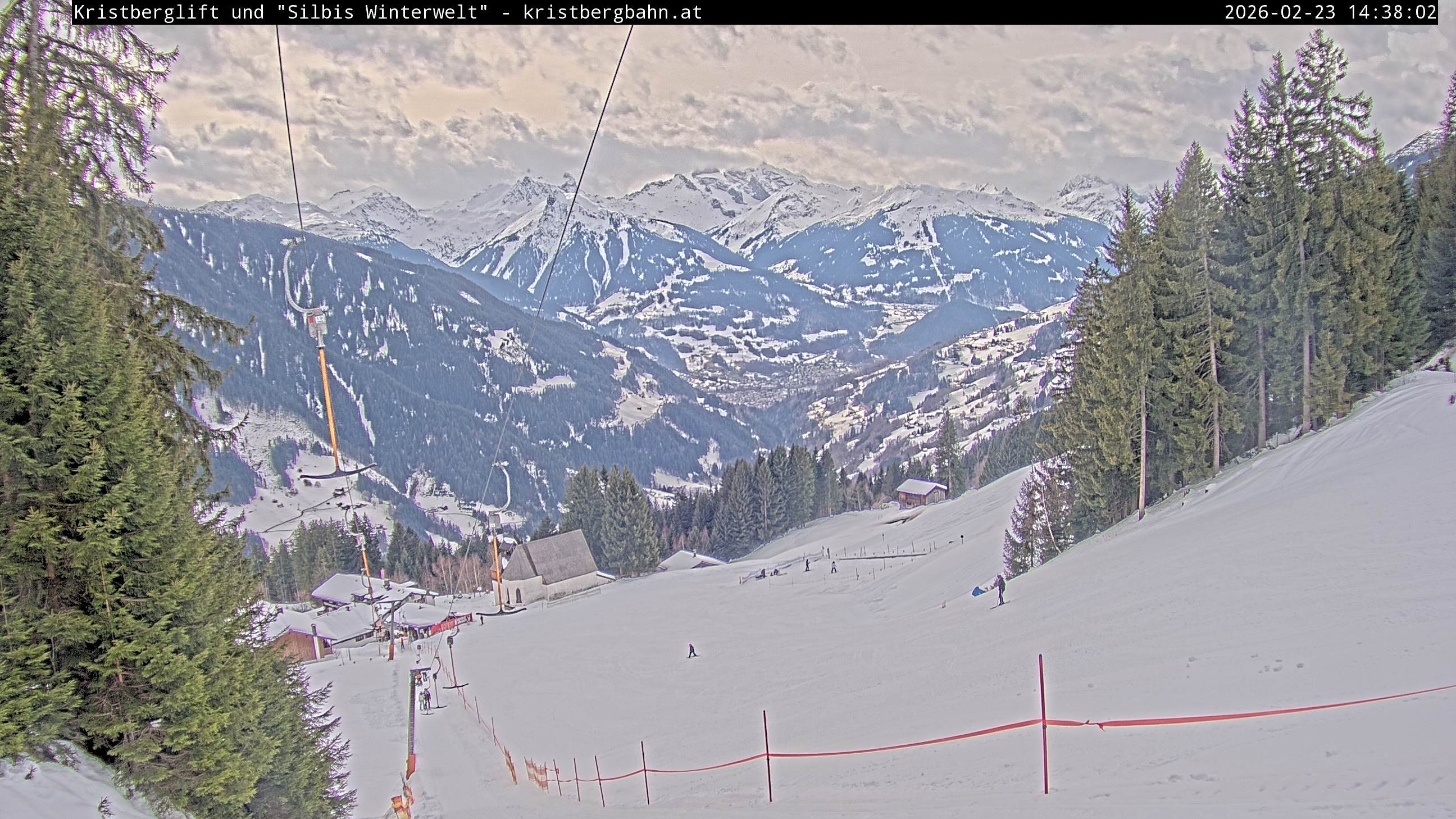 Archiv Foto Webcam Kristberg - Silbertal, St. Agatha Kirche