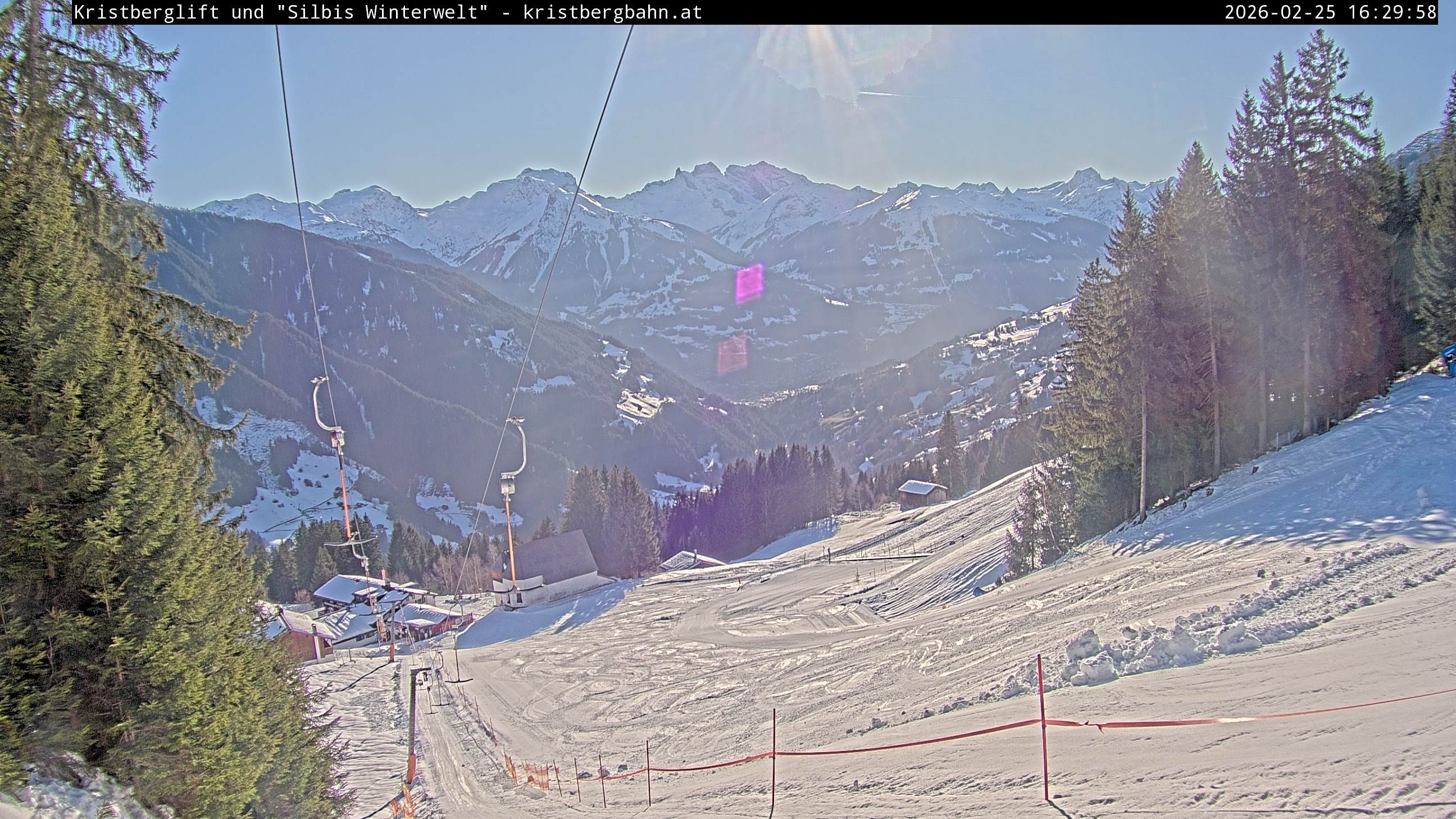 Archiv Foto Webcam Kristberg - Silbertal, St. Agatha Kirche