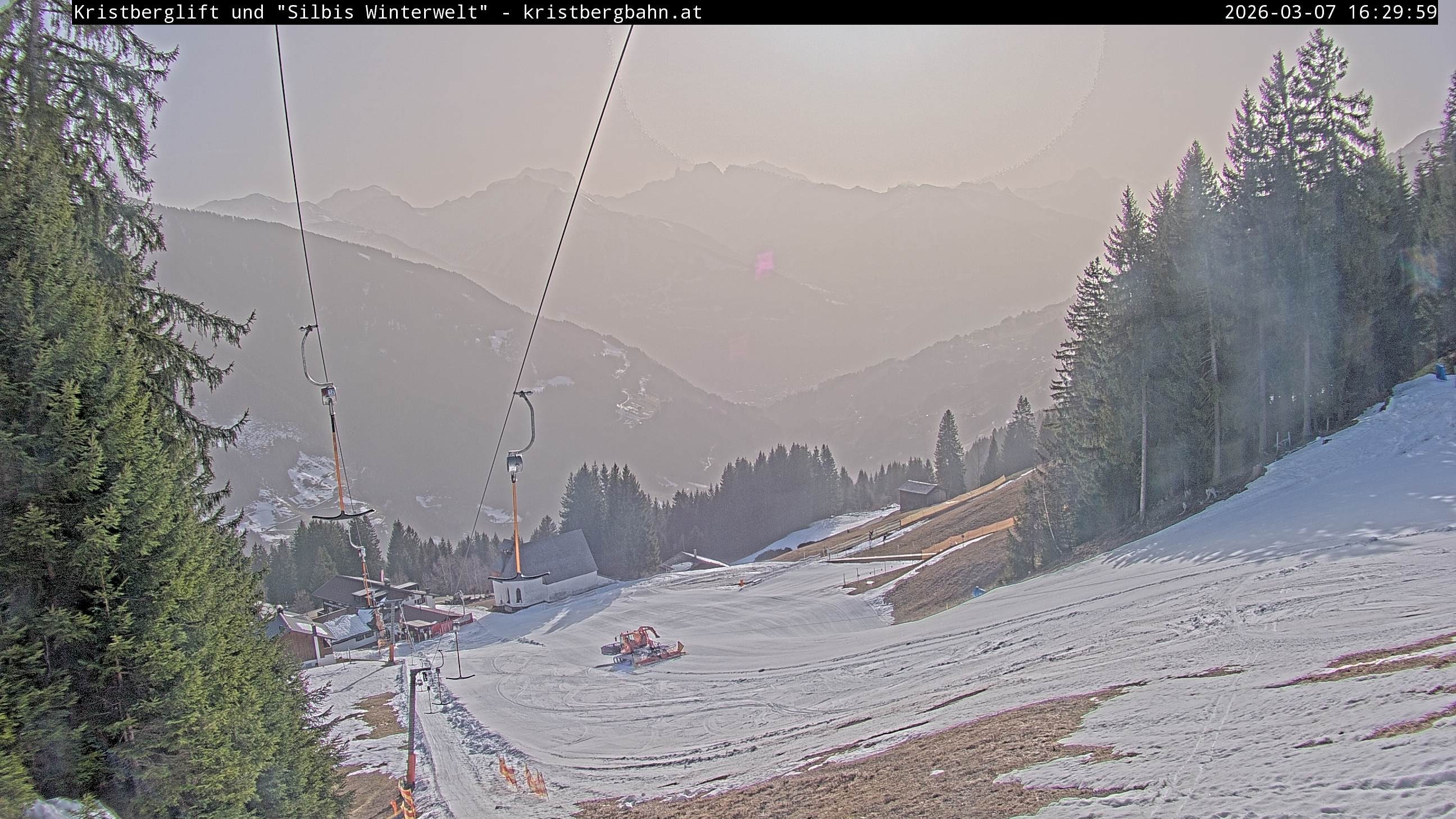 Archiv Foto Webcam Kristberg - Silbertal, St. Agatha Kirche