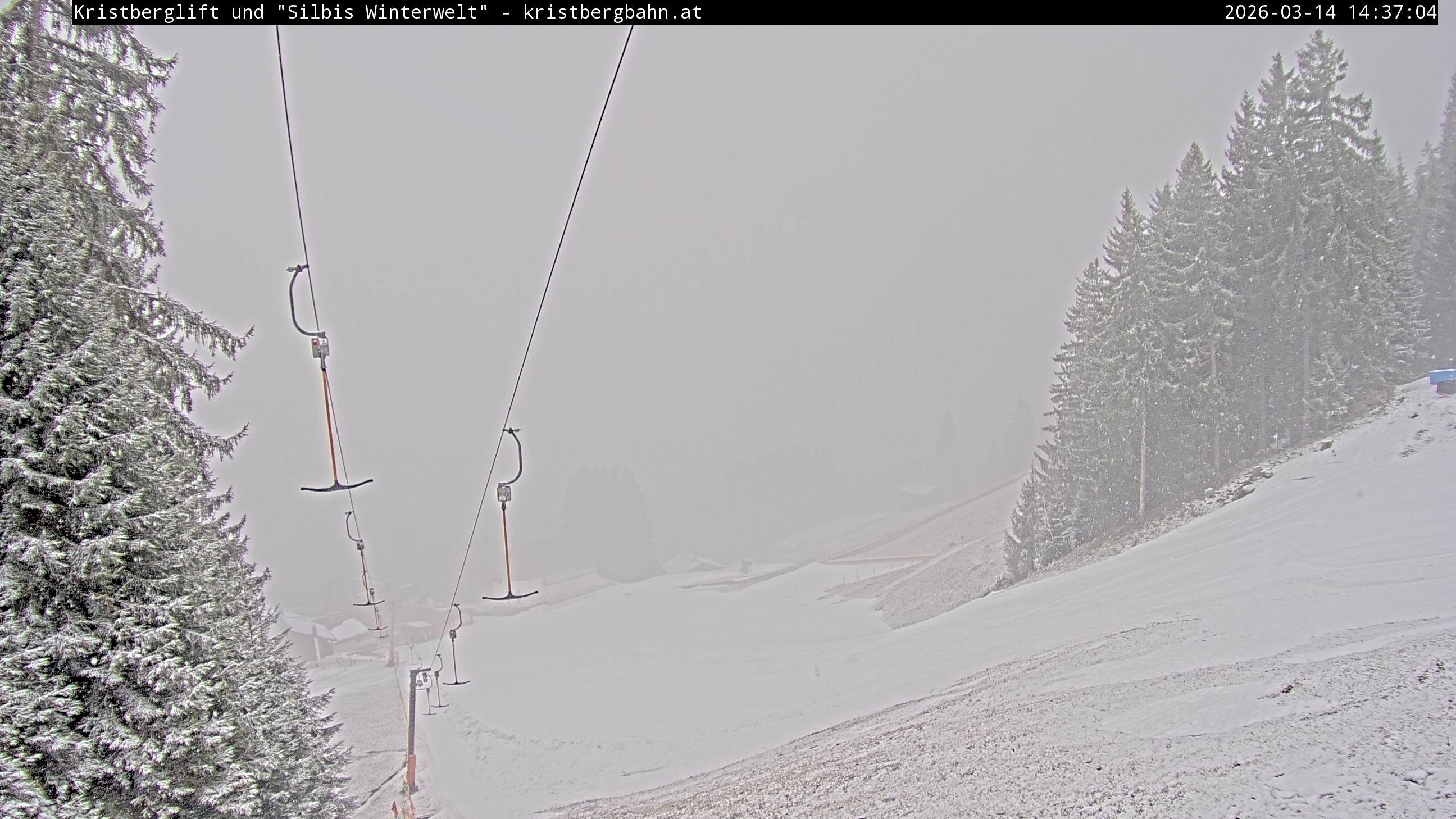 Archiv Foto Webcam Kristberg - Silbertal, St. Agatha Kirche