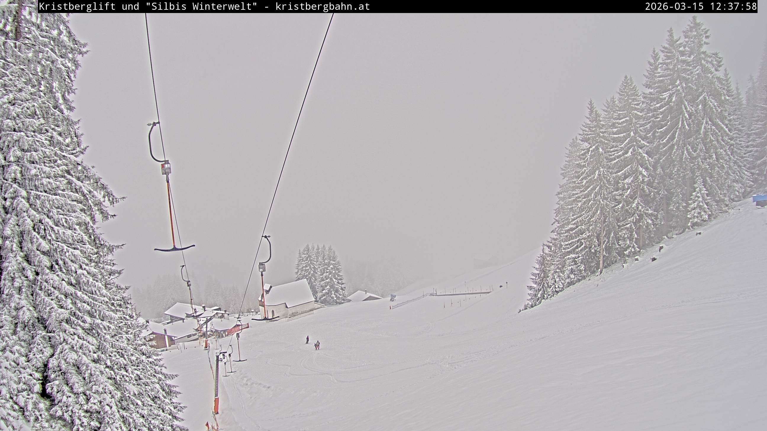 Archiv Foto Webcam Kristberg - Silbertal, St. Agatha Kirche