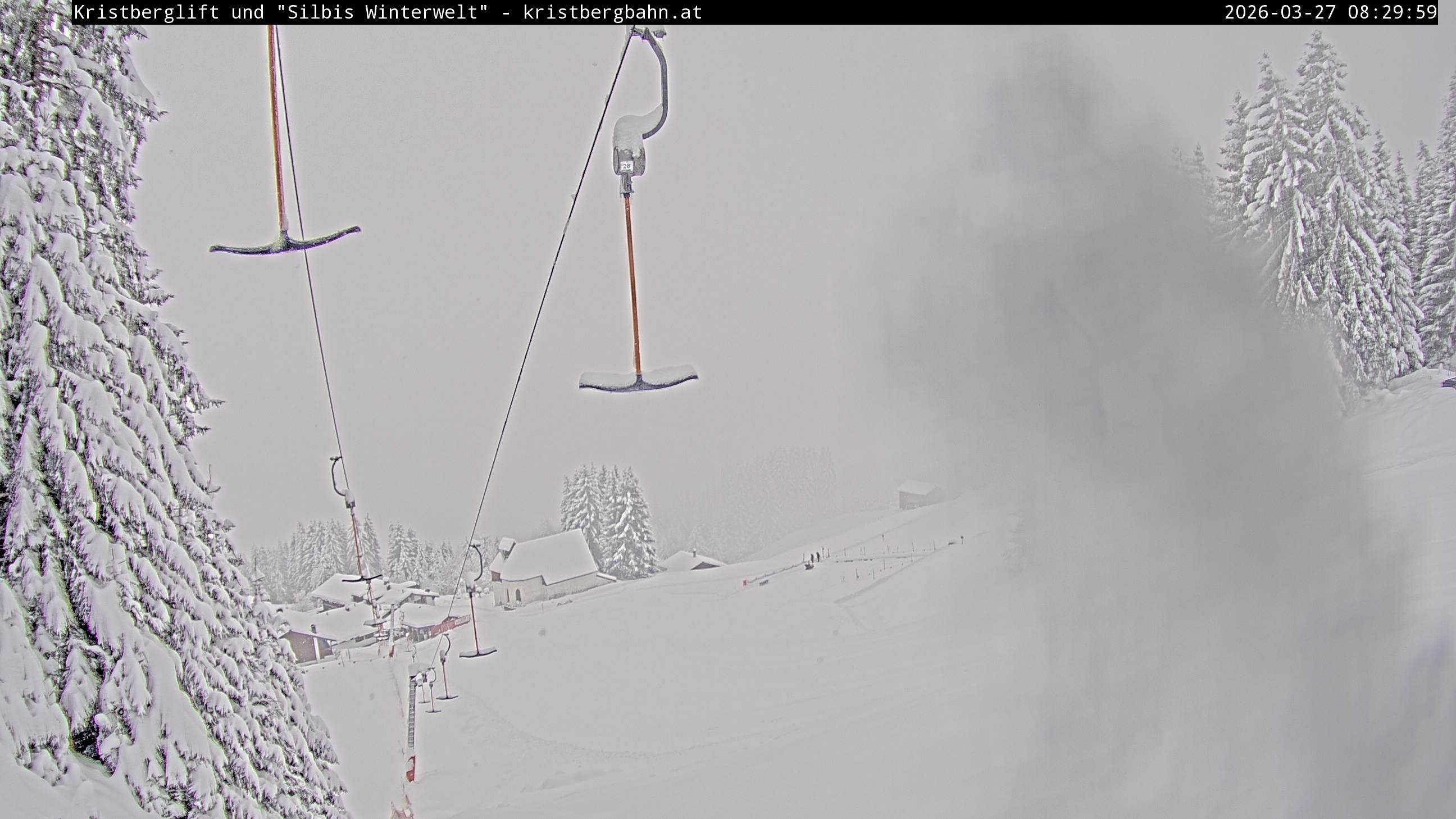 Archived image Webcam Kristberg, St. Agatha Church