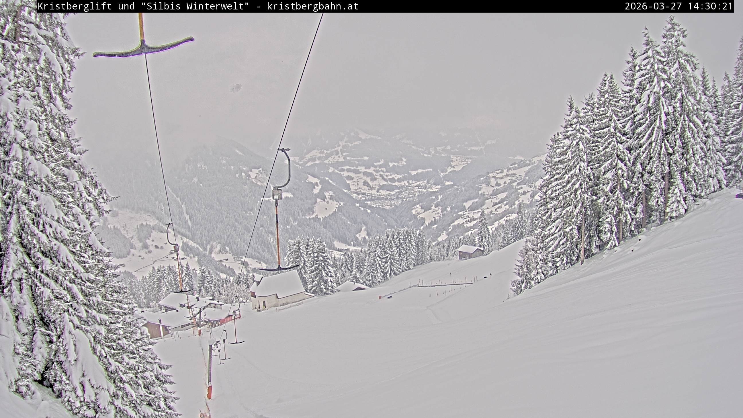 Archived image Webcam Kristberg, St. Agatha Church