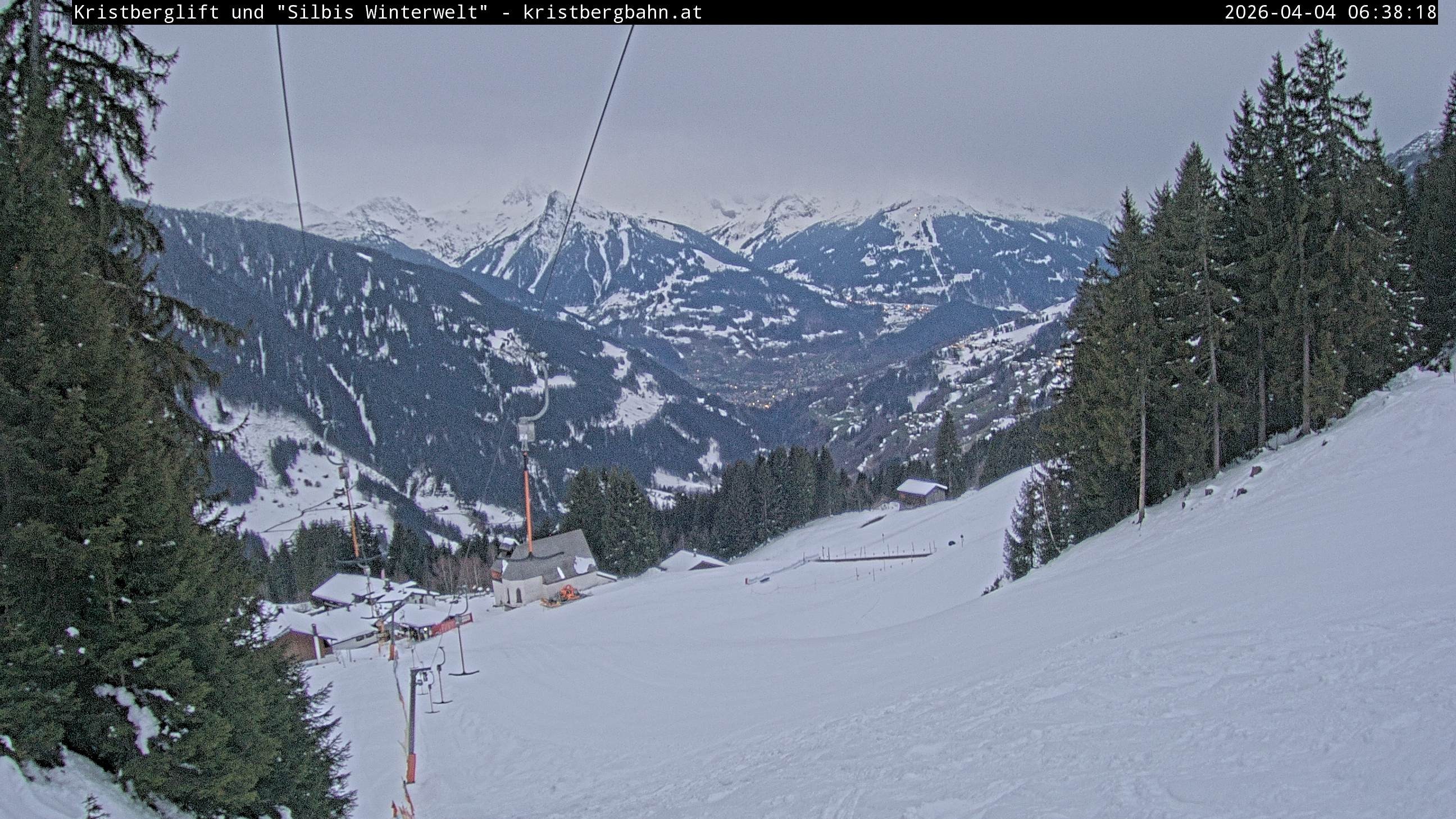 Archived image Webcam Kristberg, St. Agatha Church