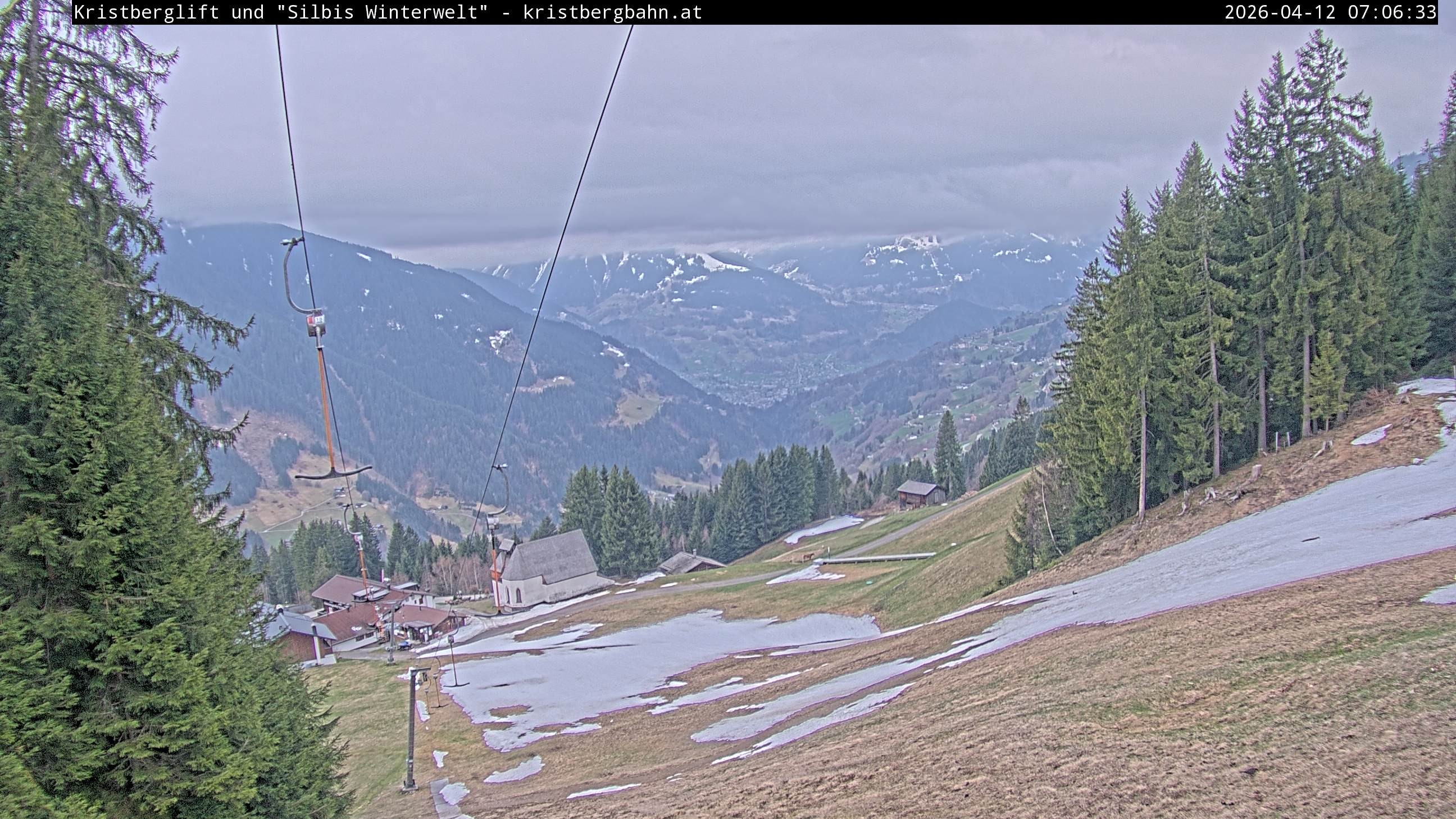 Archived image Webcam Kristberg, St. Agatha Church