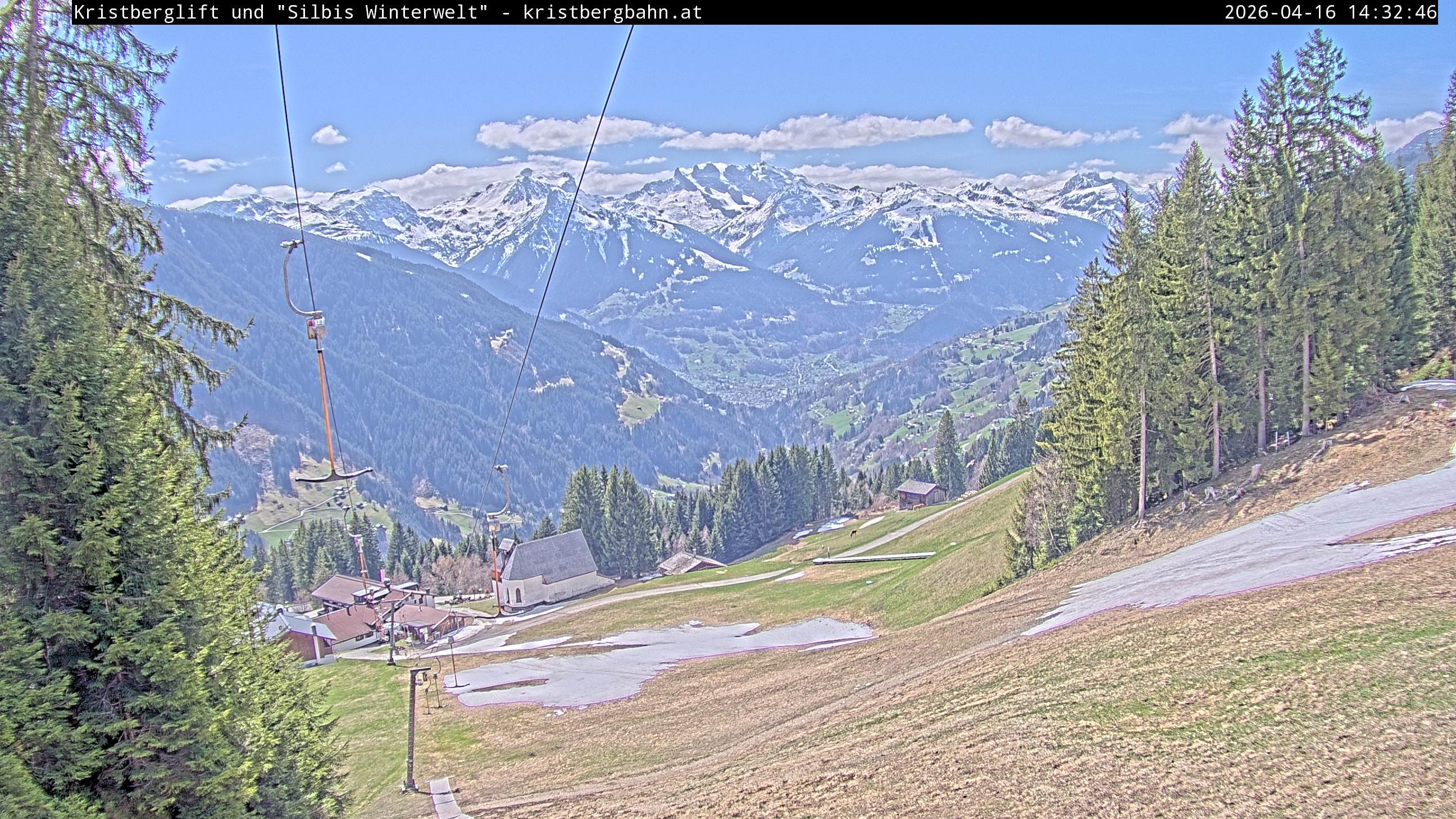 Archived image Webcam Kristberg, St. Agatha Church