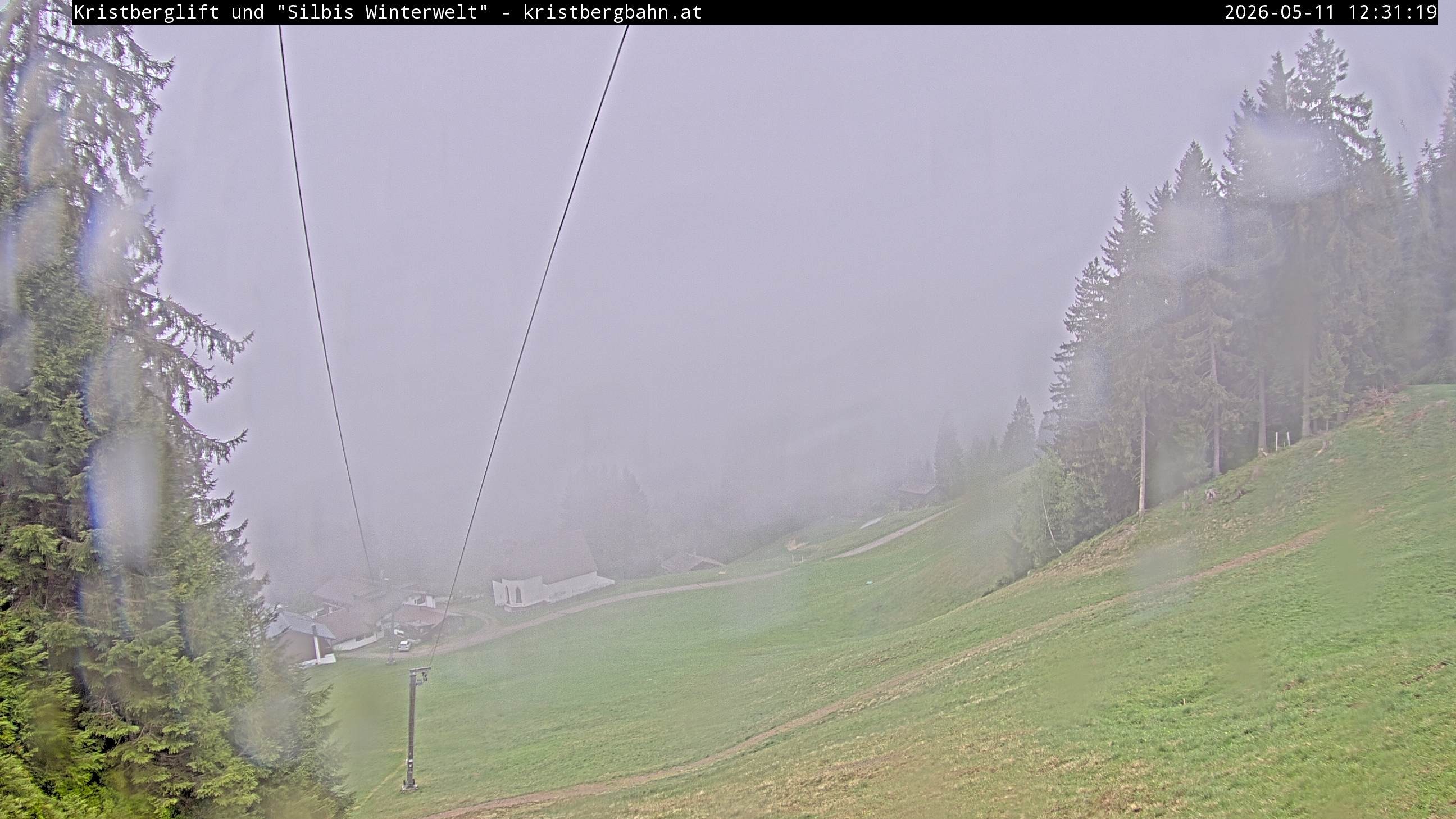 Archiv Foto Webcam Kristberg - Silbertal, St. Agatha Kirche